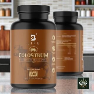 Colostrum B Life® | Calostro Vacuno Puro 1400 mg por porción | 240 cápsulas