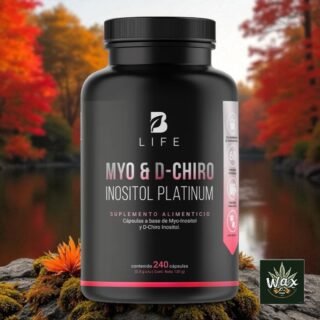 Myo & D-Chiro Inositol Platinum B Life® | Ratio 40:1 | 2000 mg por porción | 240 cápsulas